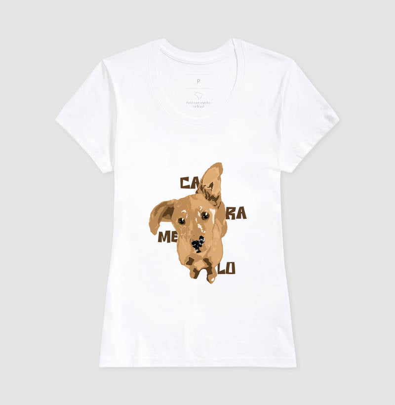 Camiseta Sem Raça, Com Motivo