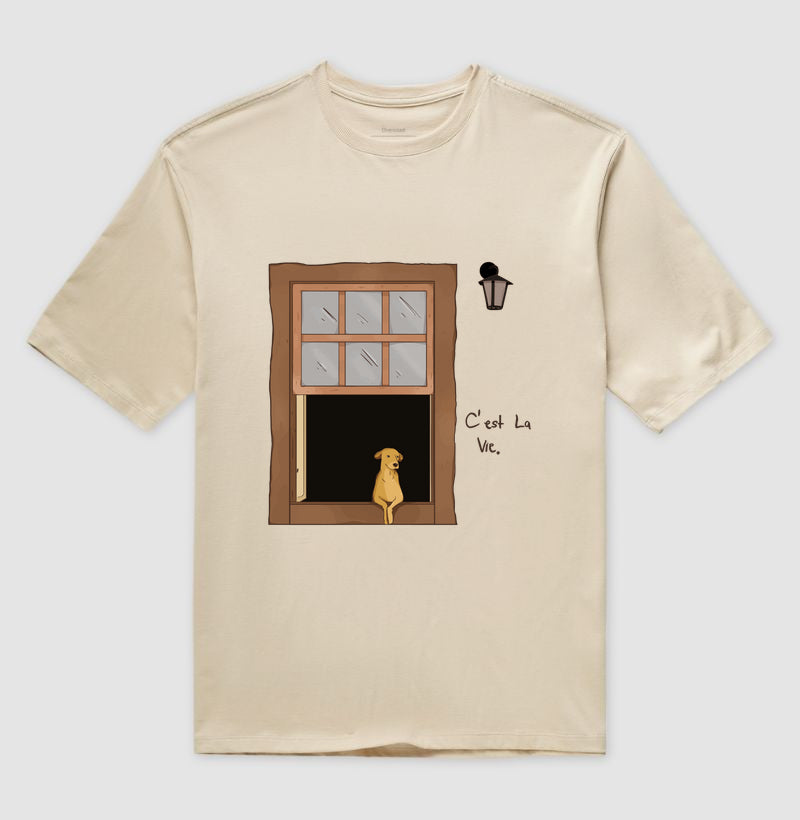 Camiseta OVERSIZED C'est La Vie