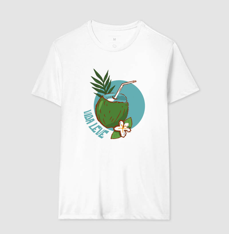 Camiseta Entre Coco e Flor