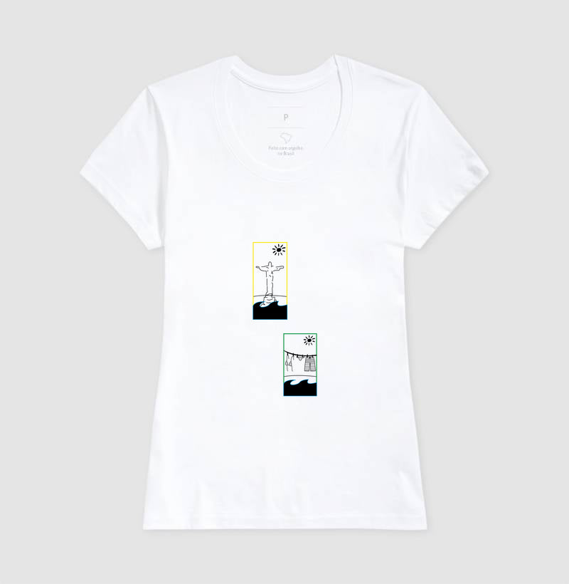 Camiseta Verão em Contorno