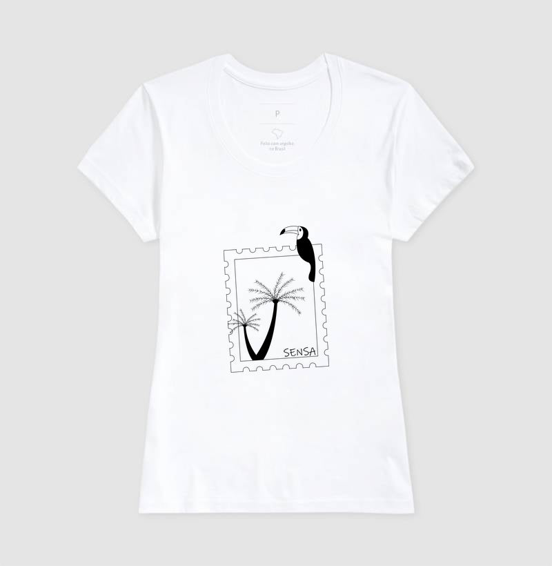 Camiseta Entre Folhas & Voo