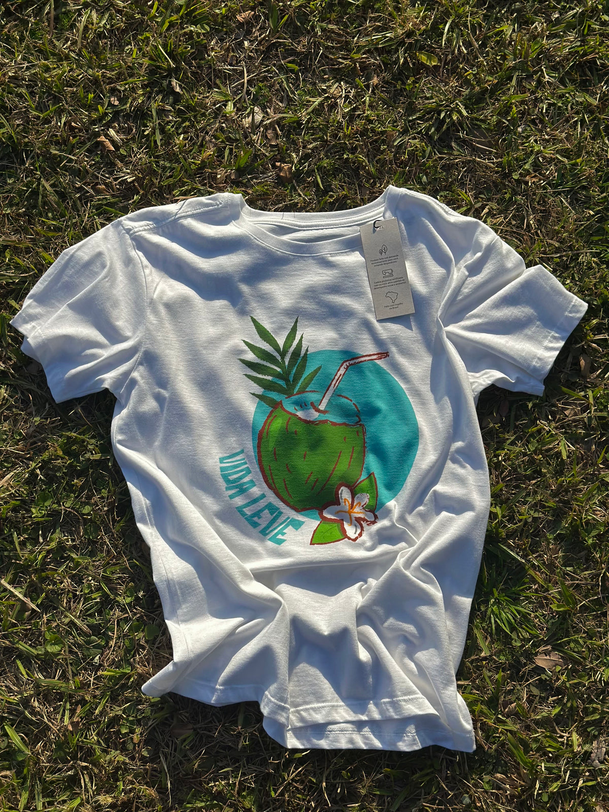 Camiseta Entre Coco e Flor