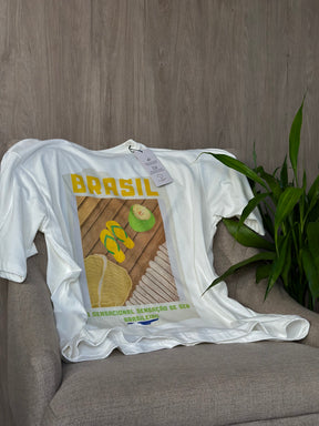 Camiseta Oversized Sabor de Brasil