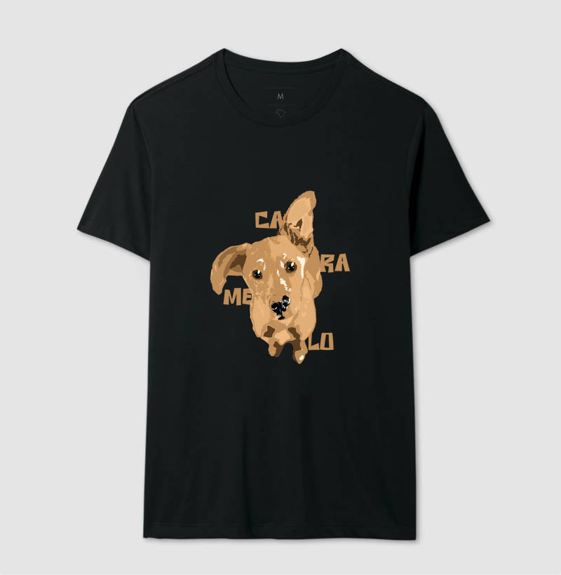 Camiseta Sem Raça, Com Motivo