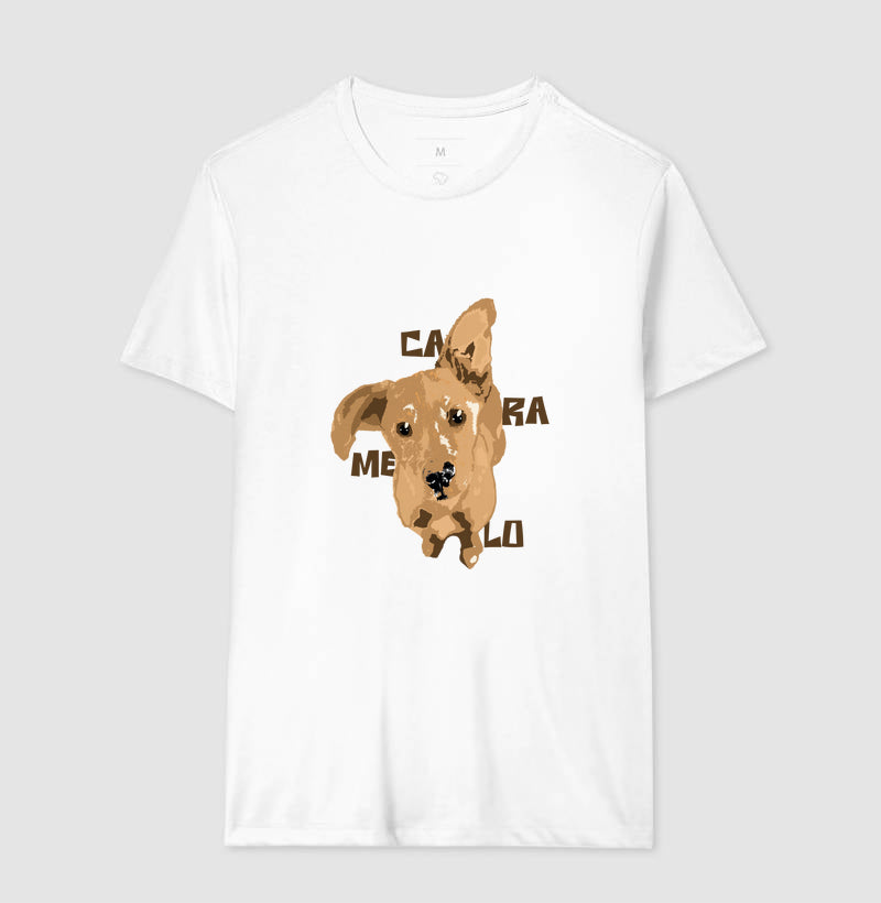 Camiseta Sem Raça, Com Motivo